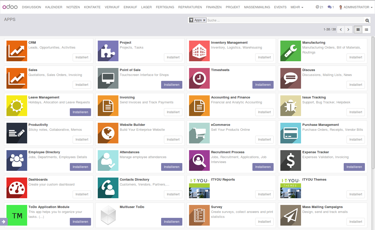 Odoo Apps